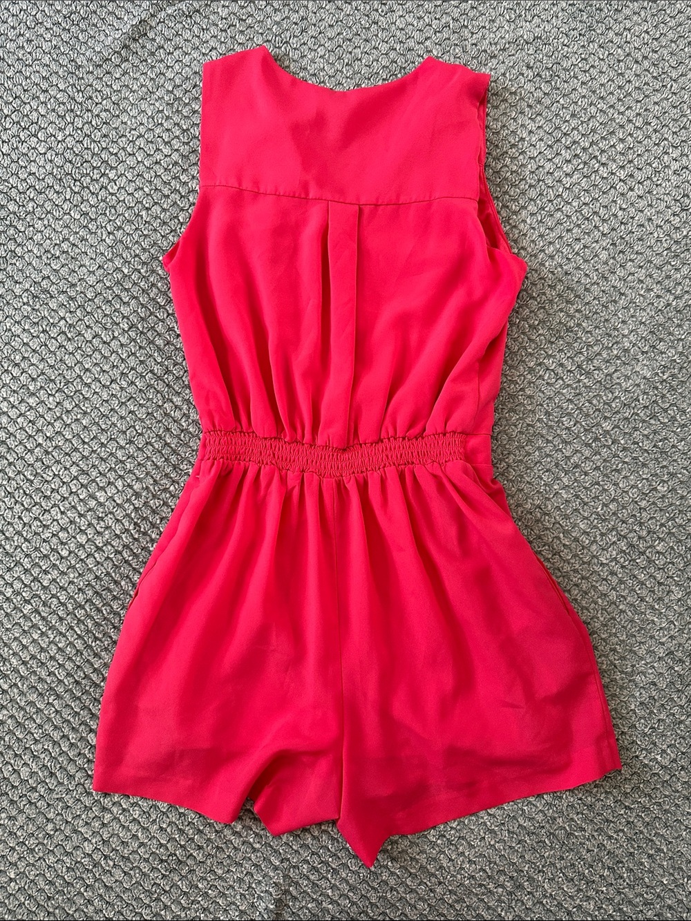 Express Bright Pink One-Piece Romper - Picture 7 of 8